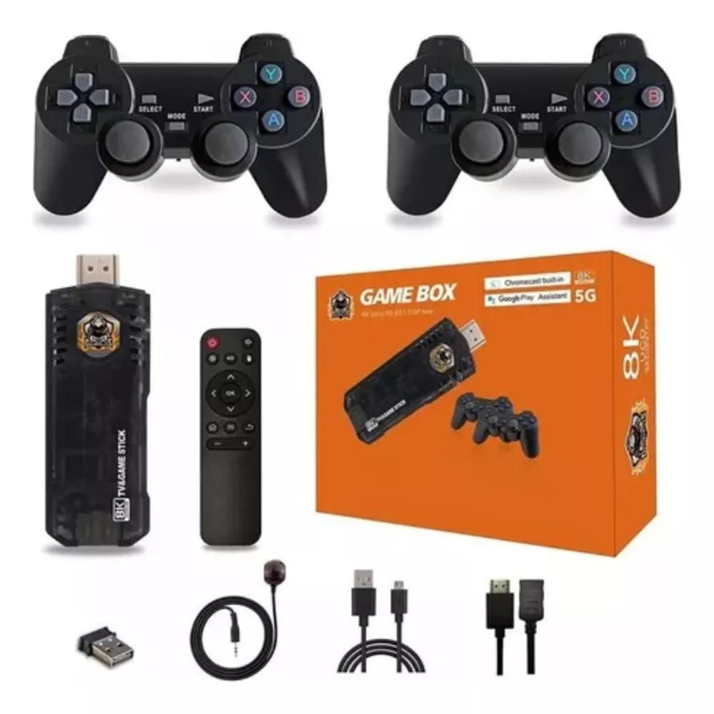 Game TV Stick 8K ultra HD SET+control inalámbrico X2