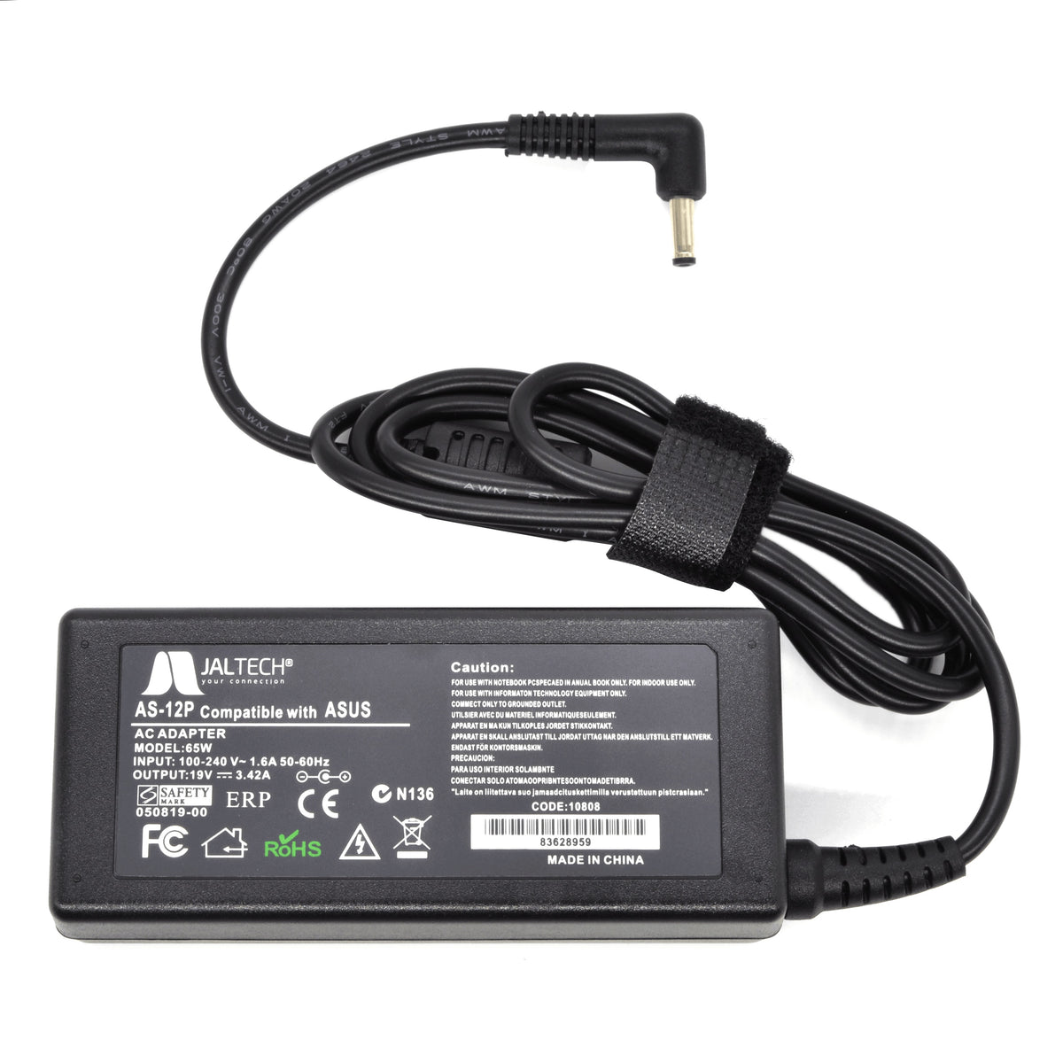 Cargador ASUS 19V 3.42A 4.0*1.35 Jaltech