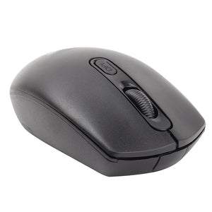 Mouse inalámbrico económico negro Basik