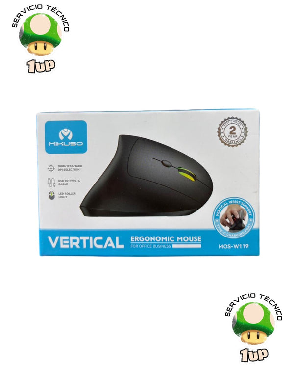 Mouse vertical inalámbrico económico MOS-W119