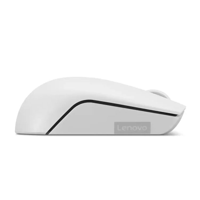 Mouse inalámbrico Lenovo 300 blanco