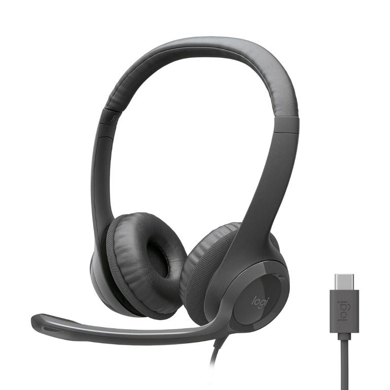 Diadema Logitech H390 USB negra