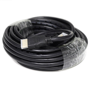 Cable HDMI 10mts encauchetado 1.4V Basik