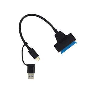 Cable convertidor SATA a USB + tipo c 3.0 Jaltech
