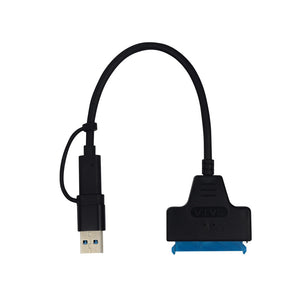 Cable convertidor SATA a USB + tipo c 3.0 Jaltech