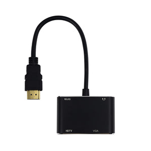 Calble convertidor HDMI macho a VGA + HDMI hembra Jaltech