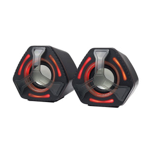 Parlantes USB LED fusion PC Jaltech