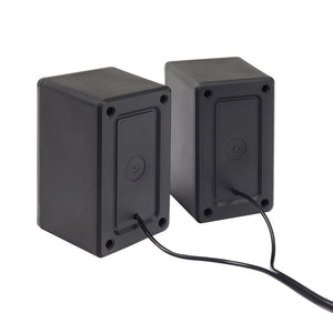 Parlantes USB black D12 PC Jaltech