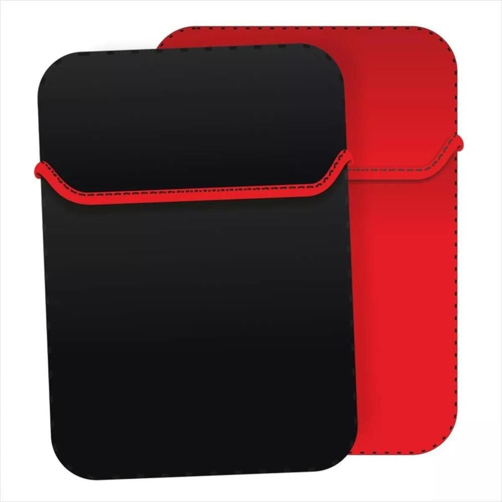 Funda portátil 14" negro-rojo wd