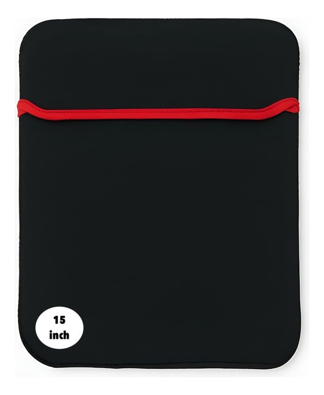 Funda portátil 15" negro y rojo wd