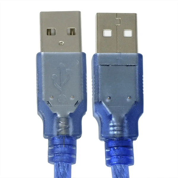 Cable USB a USB 50cm desoxigenado azul