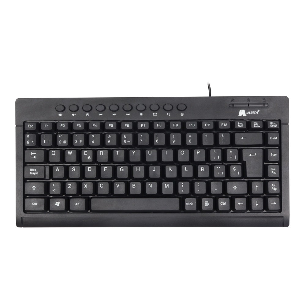 Teclado cableado MINI USB K1000A multimedia