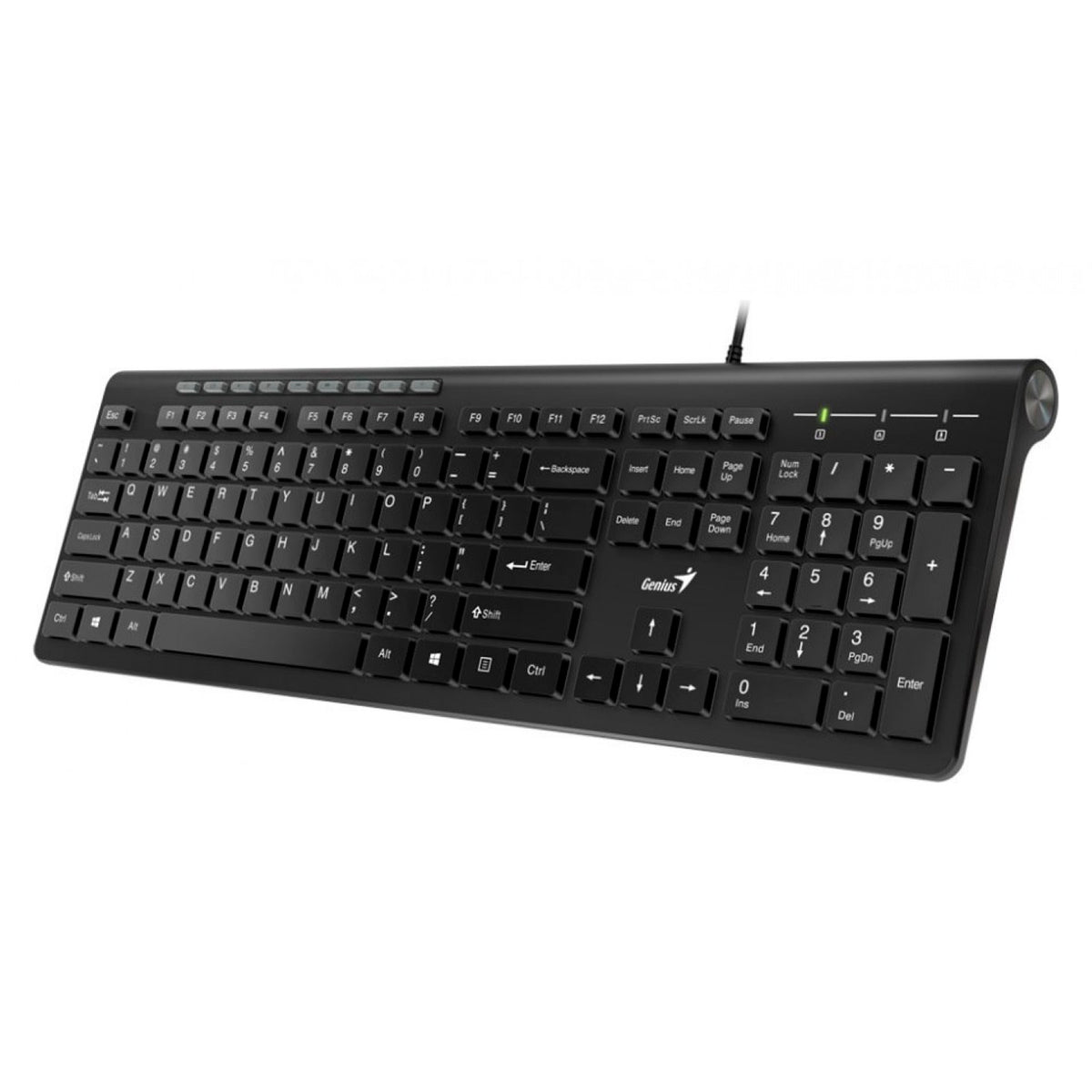 Teclado cableado ergonómico Genius KB-700