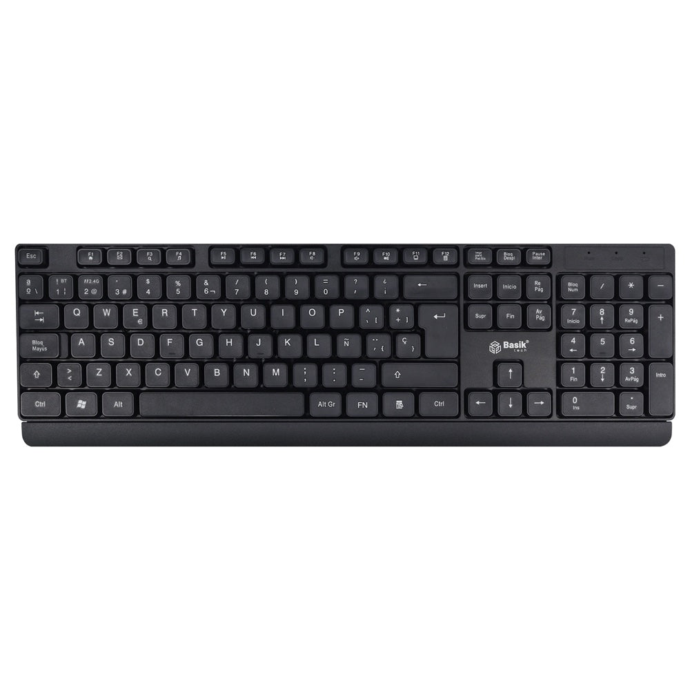 Teclado Bluetooth inalámbrico Basik BSK-TBT01