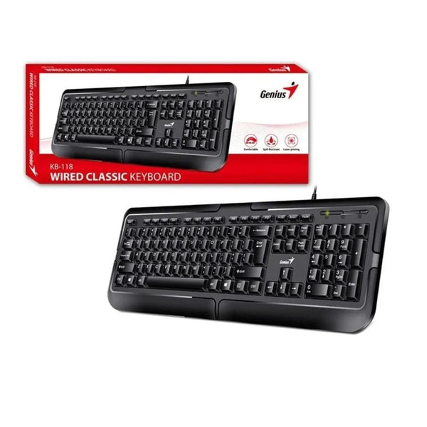 Teclado cableado Genius Smart KB-118 USB