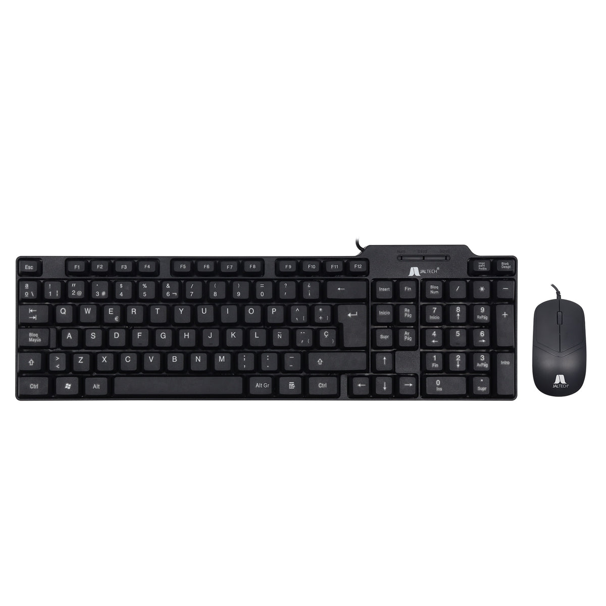 Combo USB cableado teclado y mouse A87 Jaltech