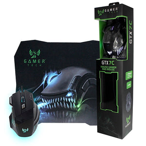 Combo gamer mouse + pad tech Jaltech