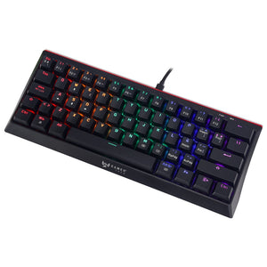 Teclado gamer mecánico premium 60% Jaltech