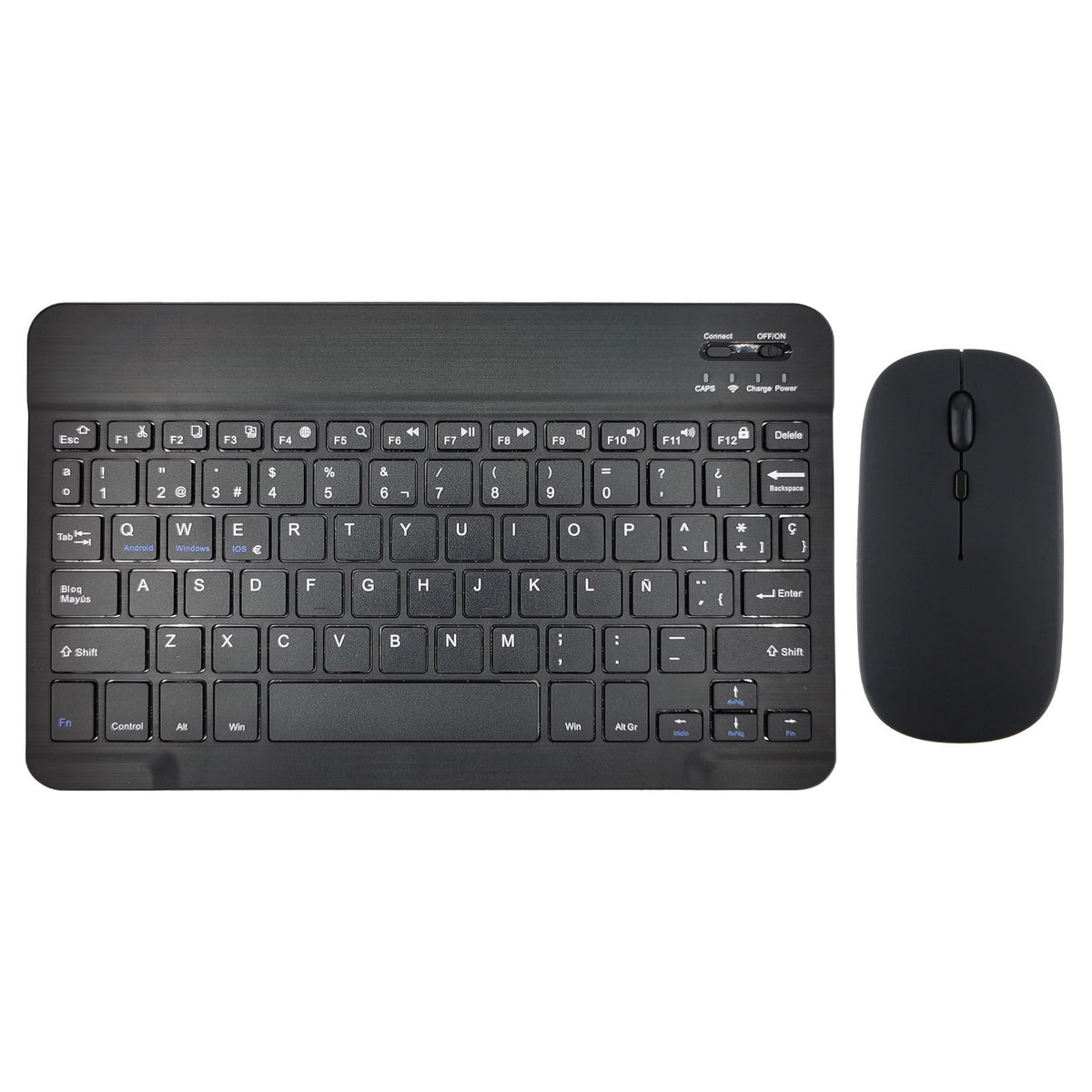 Combo inalámbrico teclado y mouse Bluetooth recargable Jaltech