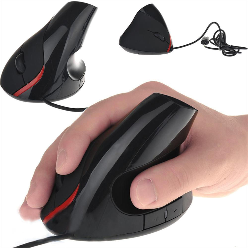 Mouse ergonómico cableado USB