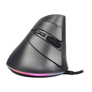 Mouse ergonómico cableado RGB USB Jaltech