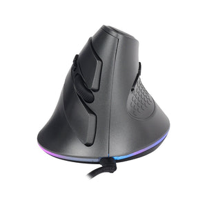 Mouse ergonómico cableado RGB USB Jaltech
