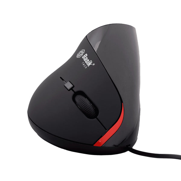 Mouse ergonómico cableado USB Basik