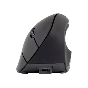 Mouse ergonómico inalámbrico negro Jaltech