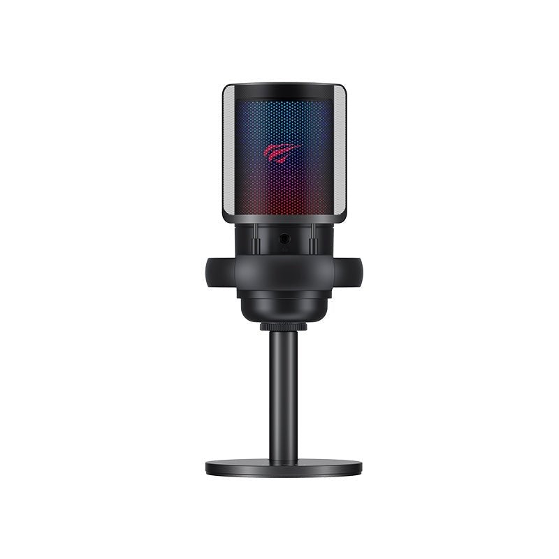 Micrófono gamer podcast RGB Havit GK50 PRO bk