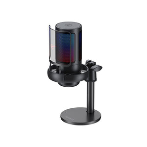 Micrófono gamer podcast RGB Havit GK50 PRO bk