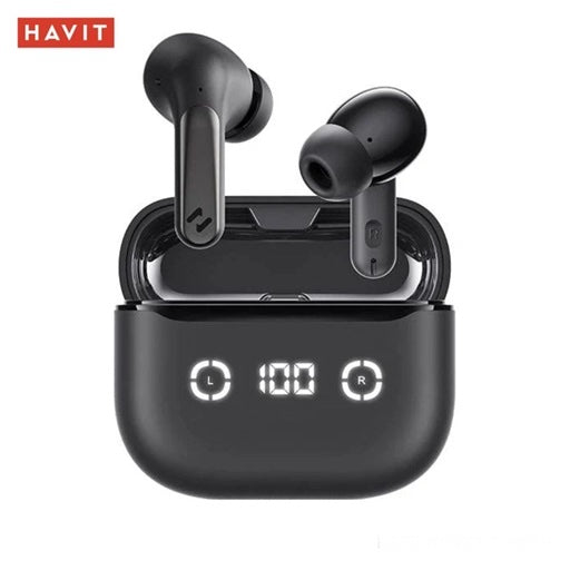 Manos libres audífonos Bluetooth TW984 negro Havit