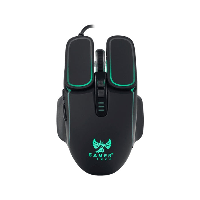 Mouse cableado USB gamer tech GM1047 Jaltech