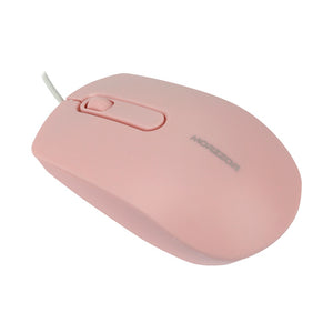 Mouse cableado USB rosado Jaltech