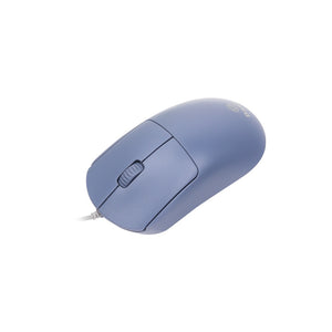 Mouse cableado USB azul Basik