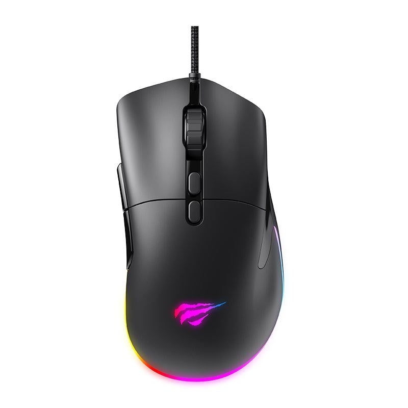 Mouse cableado gamer Havit MS954 negro