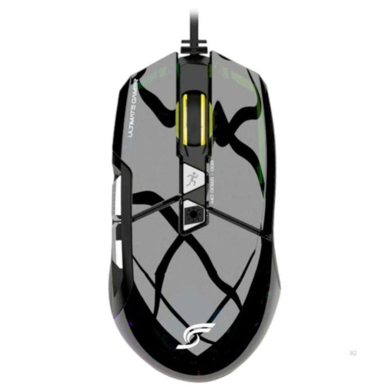 Mouse cableado gamer 8 botones MGJR-052