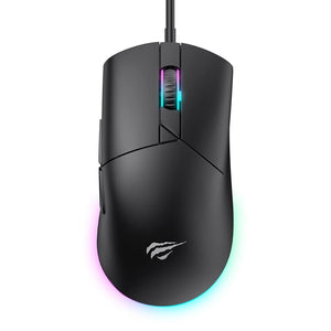 Mouse cableado gamer Havit MS1038 negro