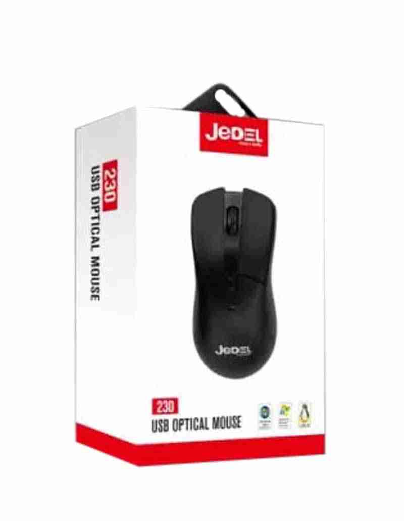 Mouse cableado USB optical 230 Jedel