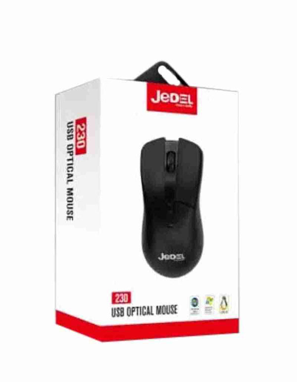 Mouse cableado USB optical 230 Jedel