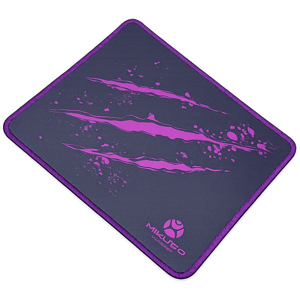 Pad mouse gamer Mikuso XMP-102 negro y morado