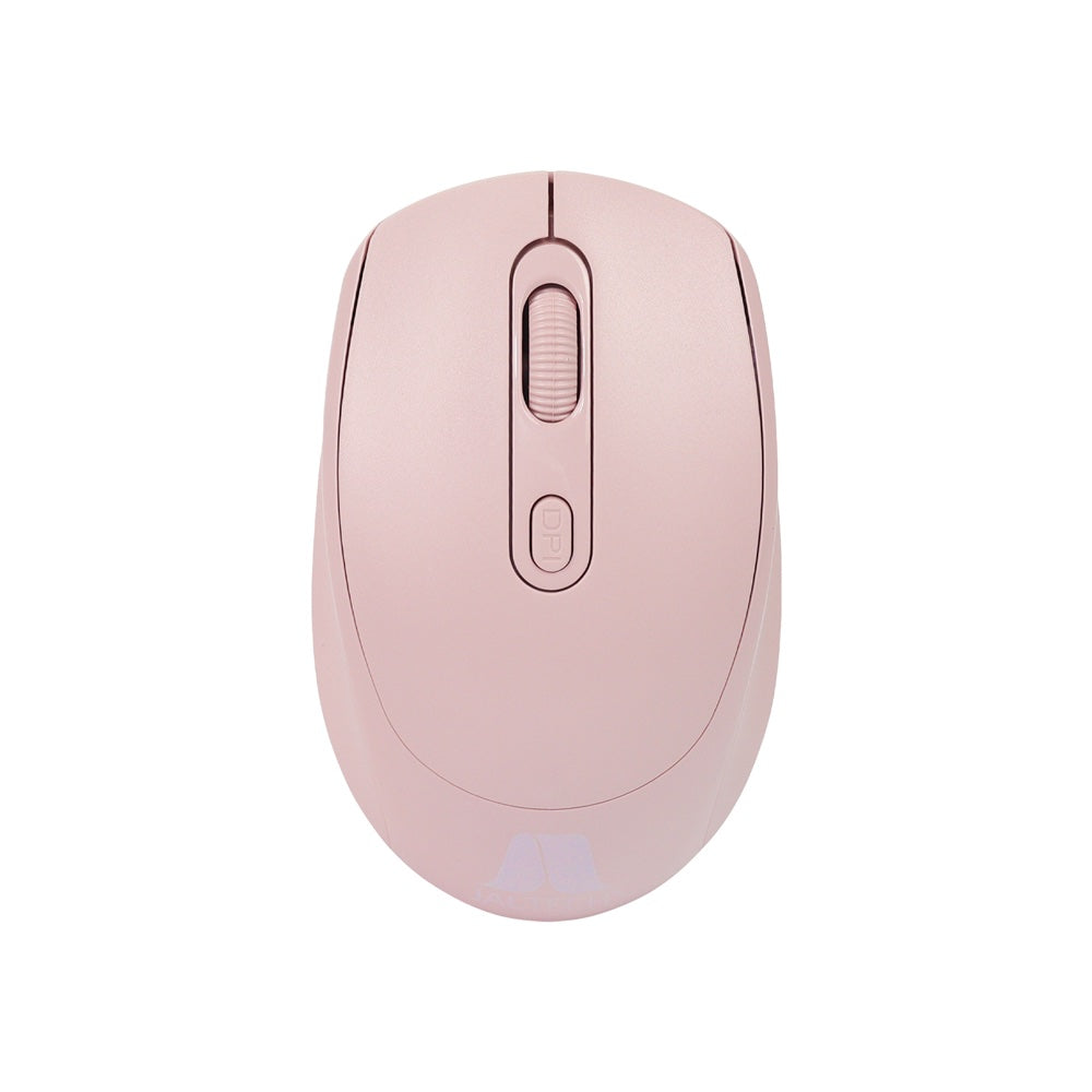 Mouse inalámbrico Bluetooth rosa W118 Jaltech