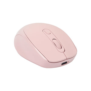 Mouse inalámbrico Bluetooth rosa W118 Jaltech