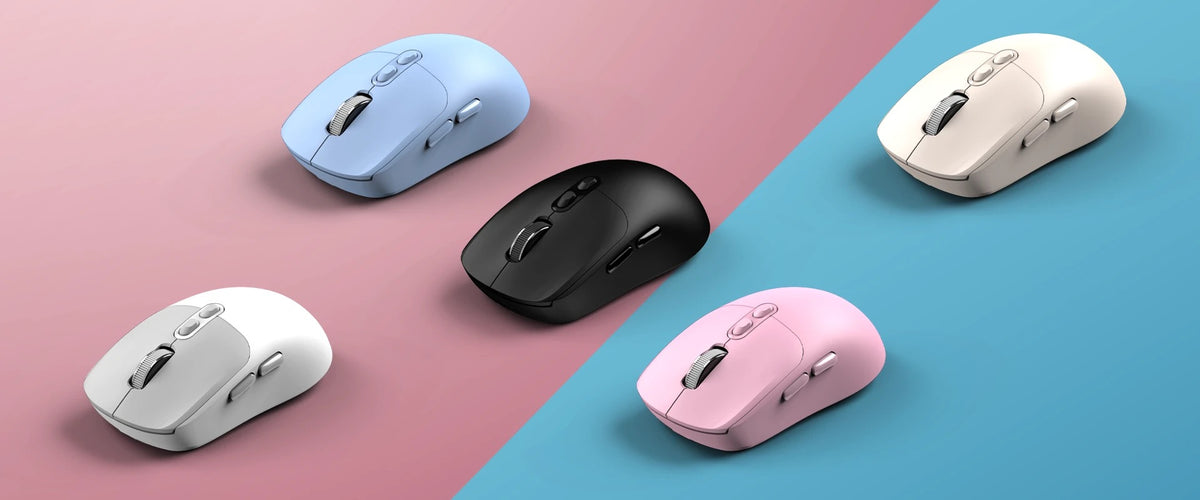 Mouse inalámbrico Bluetooth azul NX8080S Genius