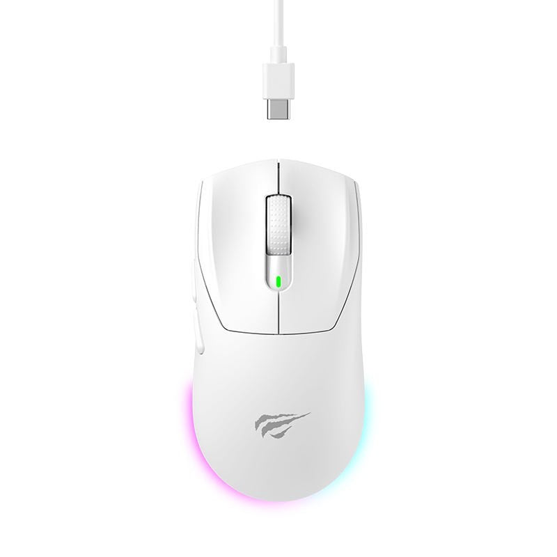 Mouse inalámbrico Bluetooth blanco MS-971WB