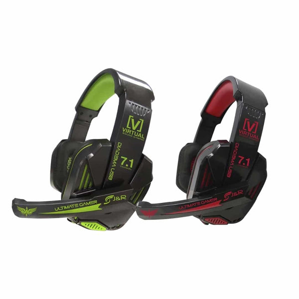 Diadema gamer con micrófono USB 7.1 colores 024-MV