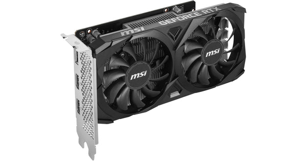 Tarjeta gráfica RTX 3050 MSI ventus 2X 6GB DDR6 dual fan