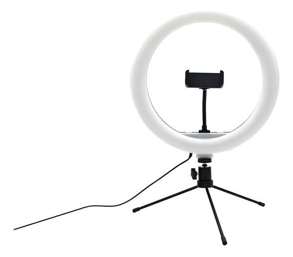 Aro de luz 55CMS luz blanca+calida+ tripode