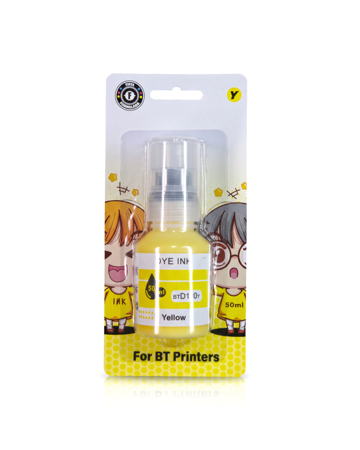 Tinta formulada yellow premium ink