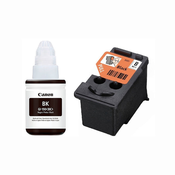 Combo cabezal ng BH-1+tinta Canon 190 negra G1100 hasta G4111