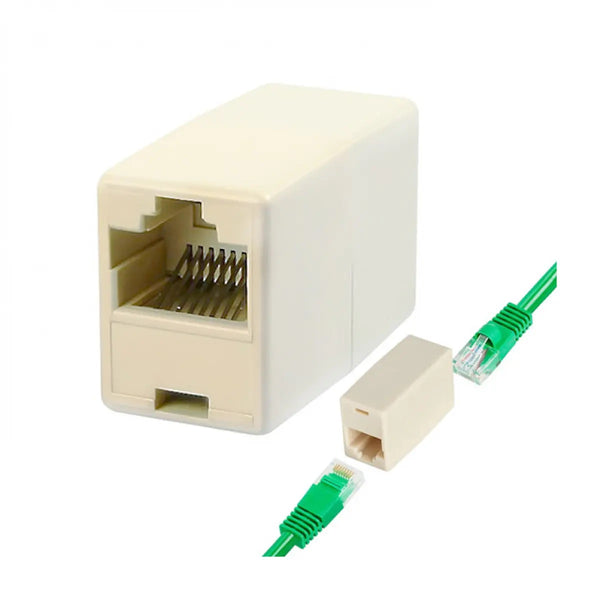 Union de red RJ45 plástico